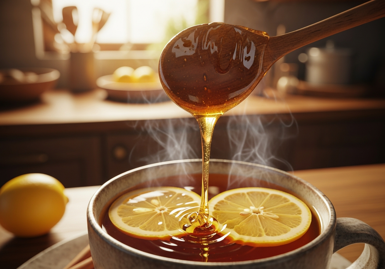 Honig Zitrone Getränk